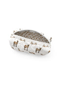 Donkey Icon Brown Quilted Hot Tools Bag