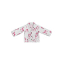 Donkey Icon Fuchsia Youth Quilted Snap Jacket