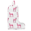 Donkey Icon Fuchsia Quilted Boot Bag