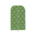 Donkey Icon Green Quilted Garment Bag