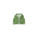 Donkey Icon Green Quilted Cate Vest