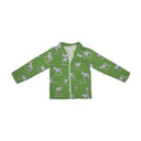 Donkey Icon Green Quilted Jacket