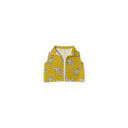 Donkey Icon Mustard Quilted Cate Vest