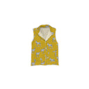 Donkey Icon Mustard Quilted Ruby Vest