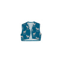 Donkey Icon Peacock Quilted Tara Vest