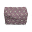 Donkey Icon Linen/Purple Quilted Makeup Bag