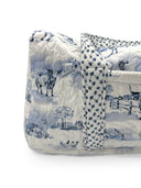 Donkey Toile Blue Weekender Duffle Bag