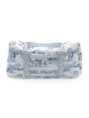 Donkey Toile Blue Weekender Duffle Bag