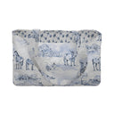 Donkey Toile Blue Quilted Tote