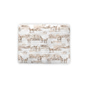 Donkey Toile Brown Quilted Pet Bed
