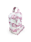 Donkey Toile Fuchsia Quilted Boot Bag
