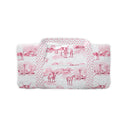 Donkey Toile Fuchsia Quilted Weekender Duffle Bag