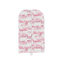 Donkey Toile Fuchsia Quilted Garment Bag
