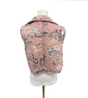 Donkey Toile Rose Quilted Cate Vest