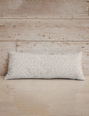 Donkey Toile Rose Quilted Oblong 14" x33" Pillow