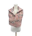 Donkey Toile Rose Quilted Cate Vest