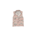 Donkey Toile Rose Quilted Ruby Vest