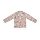 Donkey Toile Rose Quilted Snap Jacket