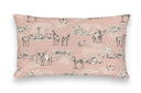 Donkey Toile Rose Quilt