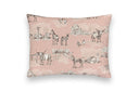 Donkey Toile Rose Quilt