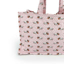 Doxie Boo Crew Pink Quilted Tote