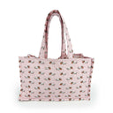 Doxie Boo Crew Pink Quilted Tote