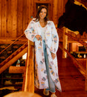 Dresden Patchwork Pastel Quilted Maxi Coat *Web Exclusive*