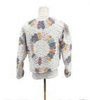 Dresden Patchwork Pastel Cropped Quilted Jacket