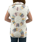 Dresden Patchwork Pastel Quilted Ruby Vest