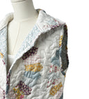 Dresden Patchwork Pastel Quilted Cate Vest