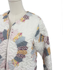 Dresden Patchwork Pastel Cropped Quilted Jacket