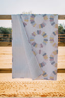 Dresden Patchwork Pastel Quilt