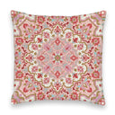 Edera Medallion Sand/Fuchsia 20" Pillow