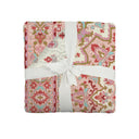 Edera Medallion Sand/Fuchsia Baby Blanket
