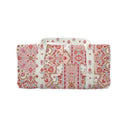Edera Medallion Sand/Fuchsia Quilted Weekender Duffle Bag