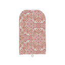 Edera Medallion Sand/Fuchsia Quilted Garment Bag