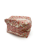 Edera Medallion Sand/Fuchsia Makeup Bag