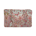 Edera Medallion Sand/Fuchsia Quilted Tote
