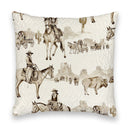 Elise Trail Brown 20" Pillow