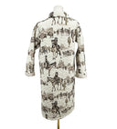 Elise Trail Brown Quilted Duster