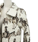 Elise Trail Brown Quilted Duster