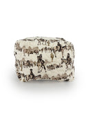 Elise Trail Brown Makeup Bag