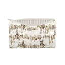 Elise Trail Brown Makeup Bag
