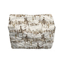 Elise Trail Brown Makeup Bag