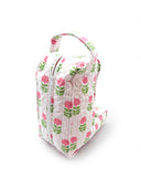 Esme Floral Icon Fuchsia Quilted Boot Bag