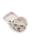Esme Floral Icon Fuchsia Quilted Travel Case