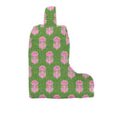 Esme Floral Icon Green Quilted Boot Bag