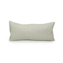 Erin & Ben Co. Farmhouse Check Sage Quilted Oblong 14" x33" Pillow