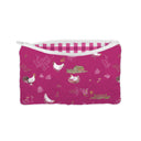 Farmstead Berry Quilted Makeup Bag