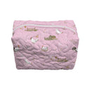 Farmstead Blossom Quilted Makeup Bag